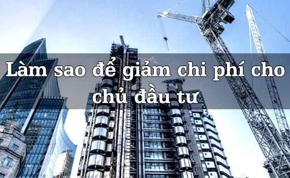 Quản lý chi phí đầu tư